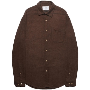 vaatteet Miehet Pitkähihainen paitapusero Portuguese Flannel Teca Shirt - Brown Ruskea