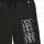 vaatteet Pojat Shortsit / Bermuda-shortsit Calvin Klein Jeans INSTITUTIONAL CUT OFF LOGO SHORTS Musta