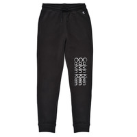 vaatteet Pojat Verryttelyhousut Calvin Klein Jeans INSTITUTIONAL CUT OFF LOGO SWEATPANTS Musta