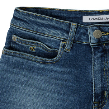 Calvin Klein Jeans RELAXED HR SHORT MID BLUE Sininen