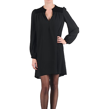 vaatteet Naiset Lyhyt mekko Brigitte Bardot BB43119 Musta