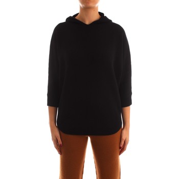 vaatteet Naiset Neulepusero Friendly Sweater C216-603 Musta