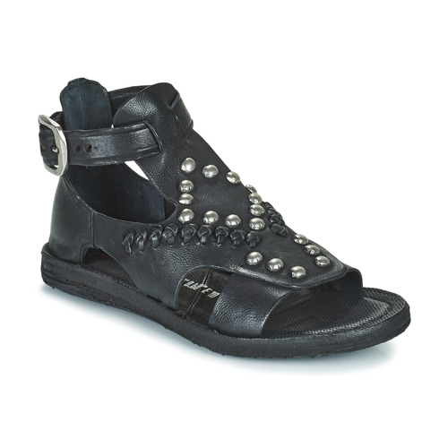 kengät Naiset Sandaalit ja avokkaat Airstep / A.S.98 RAMOS BUCKLE Musta
