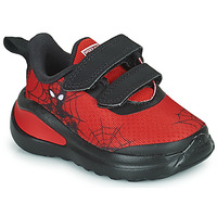 kengät Pojat Matalavartiset tennarit adidas Performance FORTARUN Spider-Man Punainen / Musta