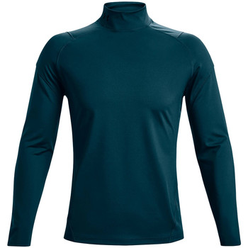 vaatteet Miehet T-paidat pitkillä hihoilla Under Armour Rush Heatgear 2.0 Compression Long Sleeve Vihreä