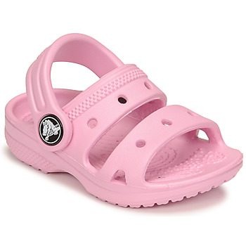 kengät Tytöt Sandaalit ja avokkaat Crocs CLASSIC CROCS SANDAL T Vaaleanpunainen