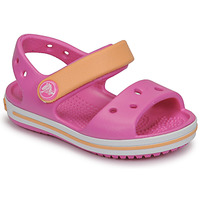 kengät Tytöt Sandaalit ja avokkaat Crocs CROCBAND SANDAL KIDS Vaaleanpunainen / Oranssi