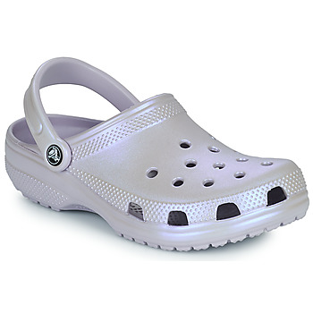 kengät Naiset Puukengät Crocs CLASSIC 4 HER CLOG Valkoinen
