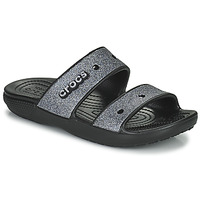kengät Naiset Sandaalit Crocs CLASSIC CROC GLITTER II SANDAL Musta