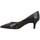 kengät Naiset Korkokengät Les Venues 8802 Cuir Femme Noir Musta