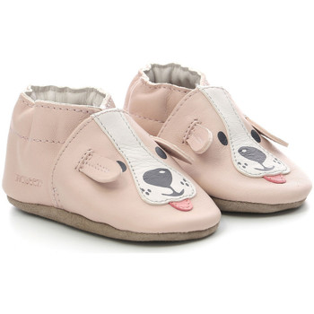 kengät Lapset Vauvan tossut Robeez Sweety Dog Vaaleanpunainen