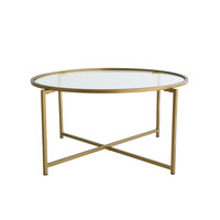 Koti Sohvapöydät Decortie Coffee Table - Gold Sun S404 Kulta