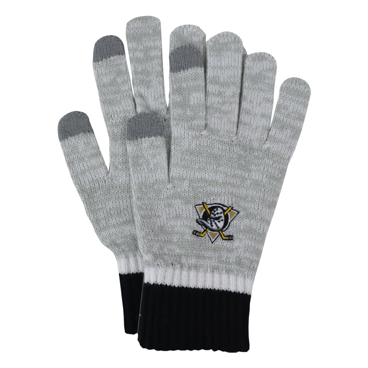 Asusteet / tarvikkeet Miehet Urheiluvarusteet '47 Brand NHL Anaheim Ducks Deep Zone Gloves Harmaa