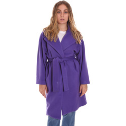 vaatteet Naiset Paksu takki Roberto Cavalli FST515A-664 Violetti