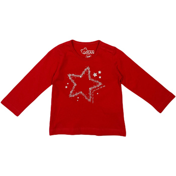 vaatteet Lapset T-paidat & Poolot Losan 828-1200AD Punainen