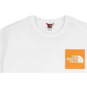 vaatteet Miehet Lyhythihainen t-paita The North Face FINE TEE Q5P9V1 Valkoinen