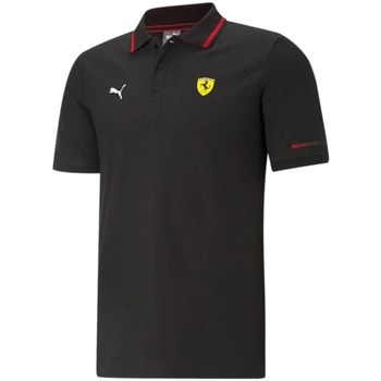 vaatteet Miehet Lyhythihainen t-paita Puma Ferrari Race Polo Musta