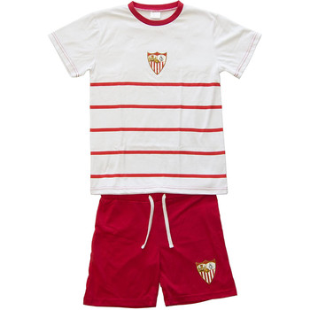 vaatteet Lapset pyjamat / yöpaidat Sevilla Futbol Club 69253 Valkoinen