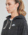 vaatteet Naiset Svetari Nike Full-Zip Hoodie Musta / Valkoinen 
