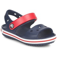 kengät Lapset Sandaalit ja avokkaat Crocs CROCBAND SANDAL Laivastonsininen / Punainen