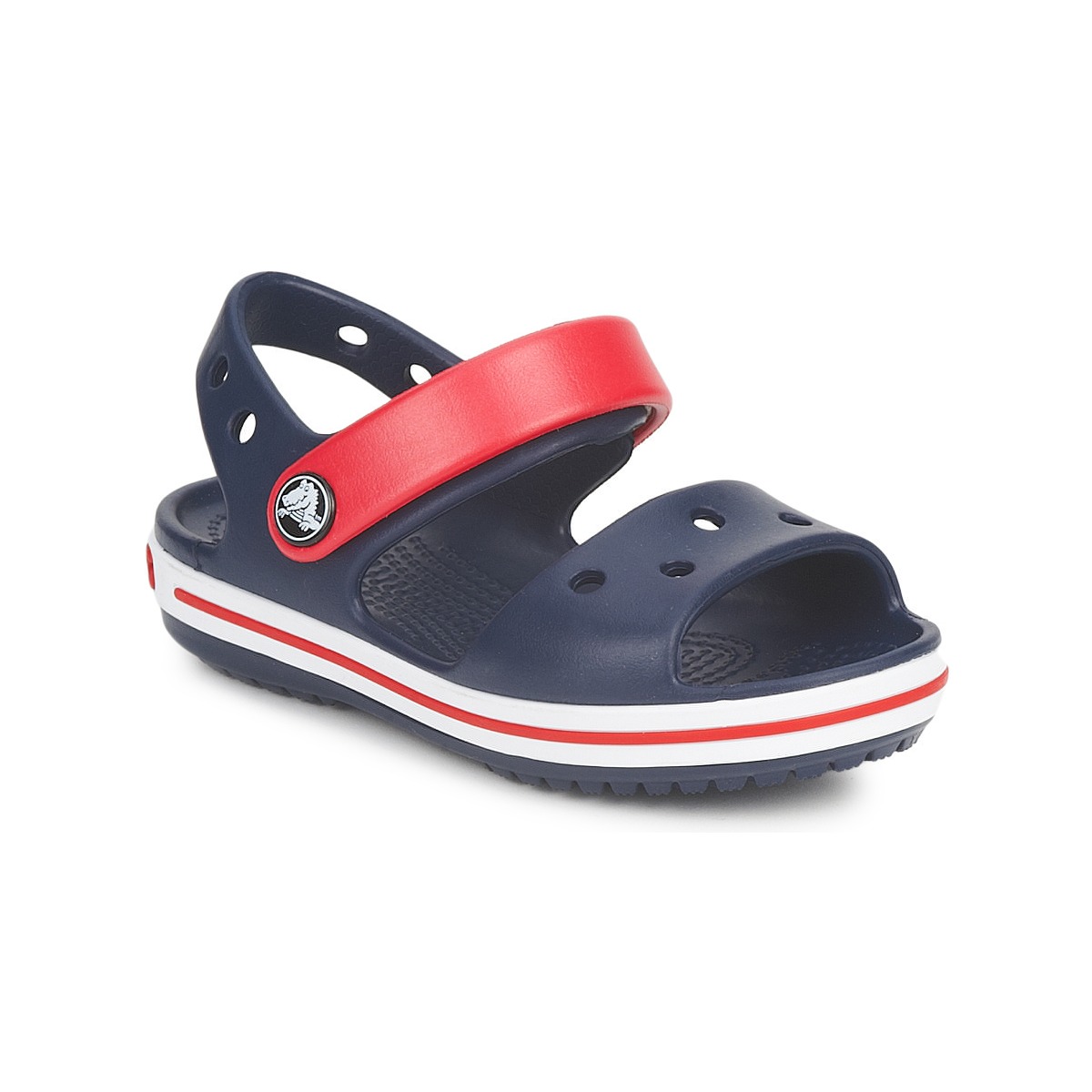 kengät Lapset Sandaalit ja avokkaat Crocs CROCBAND SANDAL Laivastonsininen / Punainen