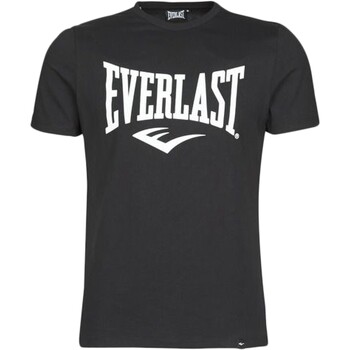 vaatteet Miehet Lyhythihainen t-paita Everlast 201750 Musta