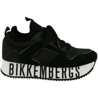 kengät Naiset Matalavartiset tennarit Bikkembergs Footwear B4BKW0137-BLACK Musta