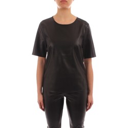 vaatteet Naiset Lyhythihainen t-paita Calvin Klein Jeans K20K203567 BLACK