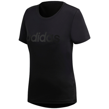 vaatteet Naiset Lyhythihainen t-paita adidas Originals adidas Design 2 Move Logo Tee Musta