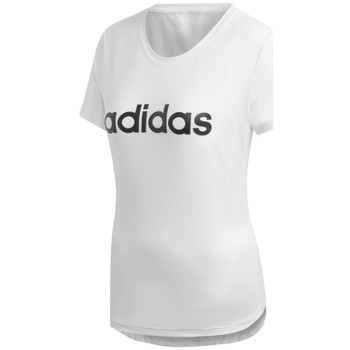 vaatteet Naiset Lyhythihainen t-paita adidas Originals adidas Design 2 Move Logo Tee Valkoinen