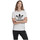 vaatteet Naiset Lyhythihainen t-paita adidas Originals adidas Trefoil Tee Valkoinen