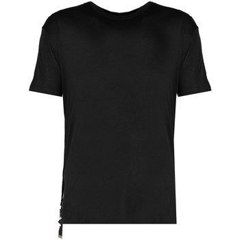 vaatteet Miehet Lyhythihainen t-paita Les Hommes  Musta