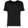 vaatteet Miehet Lyhythihainen t-paita Les Hommes LKT144 740U | Relaxed Fit Lyocell T-Shirt Musta