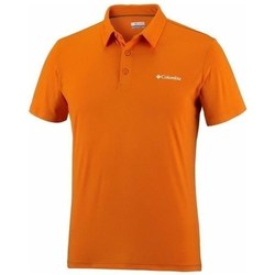 vaatteet Miehet Lyhythihainen poolopaita Columbia Koszulka Męska Triple Canyon Pomarańcz Oranssi