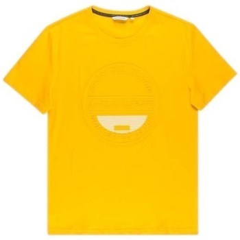 vaatteet Miehet Lyhythihainen t-paita Antony Morato Tshirt Męski Super Slim Fit Gold Keltainen