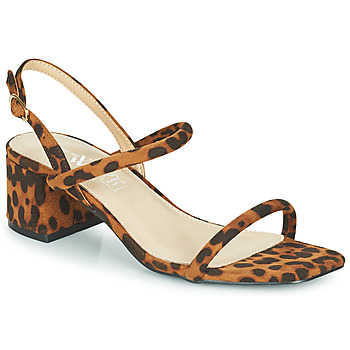 kengät Naiset Sandaalit ja avokkaat Vanessa Wu  Leopardi