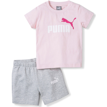 vaatteet Lapset Kokonaisuus Puma 845839 Vaaleanpunainen