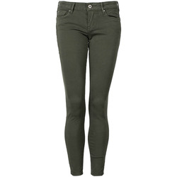 vaatteet Naiset 5-taskuiset housut Pepe jeans PL210804U918 | Soho Vihreä