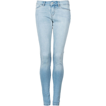 vaatteet Naiset 5-taskuiset housut Pepe jeans PL210804PB72 | Soho Sininen