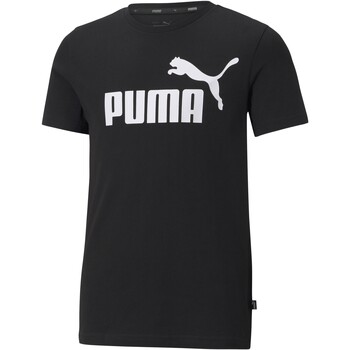 vaatteet Tytöt Lyhythihainen t-paita Puma 179925 Musta