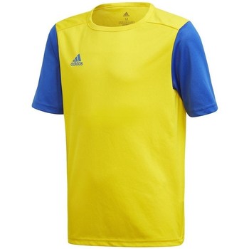 vaatteet Pojat Lyhythihainen t-paita adidas Originals Estro 19 Jersey Keltainen