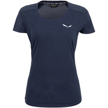 vaatteet Naiset Lyhythihainen t-paita Salewa Alpine Hemp W T-shirt 28025-6200 Sininen