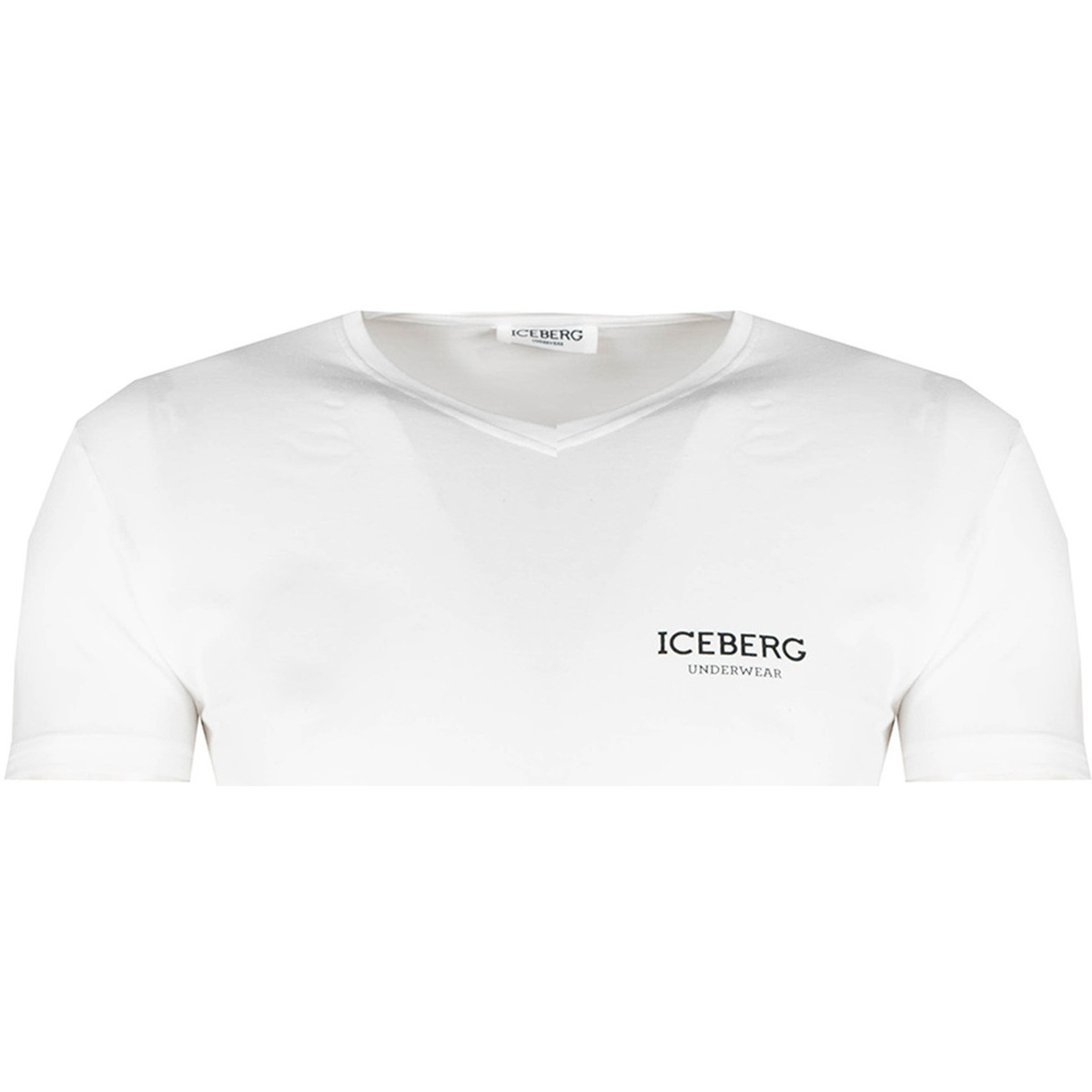 vaatteet Miehet Lyhythihainen t-paita Iceberg ICE1UTS02 Valkoinen