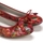 kengät Naiset Balleriinat Dorking D8707 Punainen