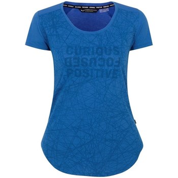 vaatteet Naiset Lyhythihainen t-paita Salewa Alpine Hemp Sininen