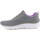 kengät Naiset Fitness / Training Skechers Hyper Burst Urheilukengät 124578-GYPR 124578-GYPR Harmaa