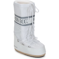 kengät Naiset Talvisaappaat Moon Boot CLASSIC Valkoinen / Hopea