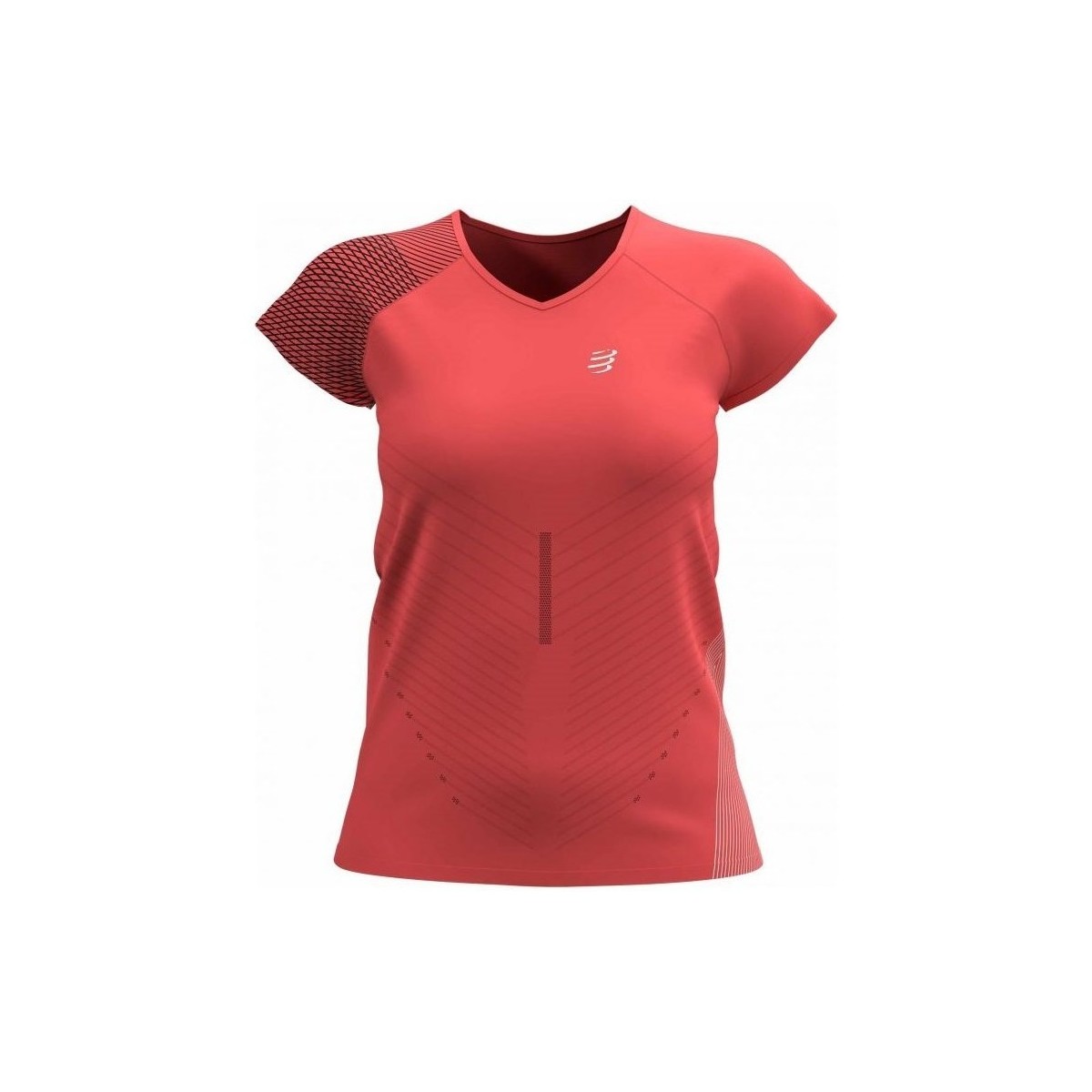vaatteet Naiset Lyhythihainen t-paita Compressport Performance SS Punainen