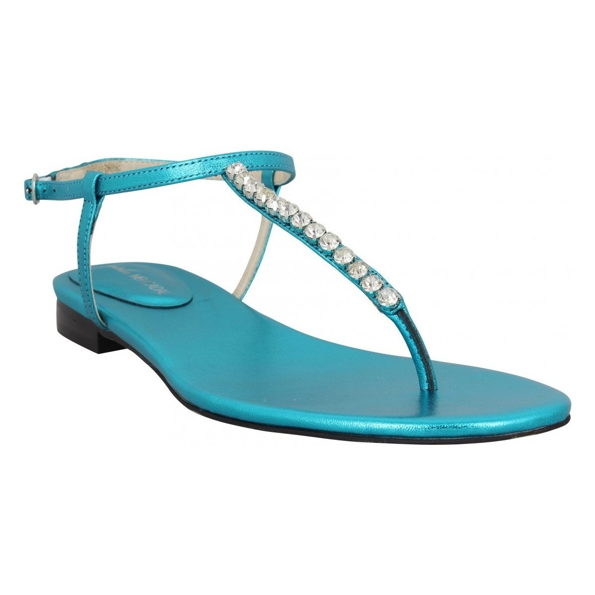 kengät Naiset Sandaalit ja avokkaat Atelier Mercadal Elisa Cuir Femme Azur Sininen