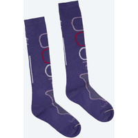 Alusvaatteet Naiset Sukat Lorpen Stmw 1158 Tri Layer Socks Deep Purple Violetti